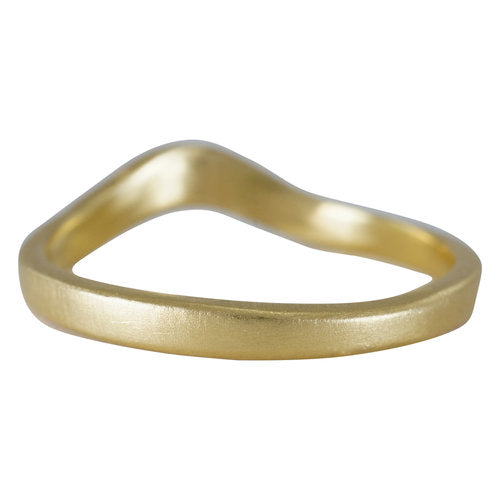 14K Arch Diamond Band - KESTREL