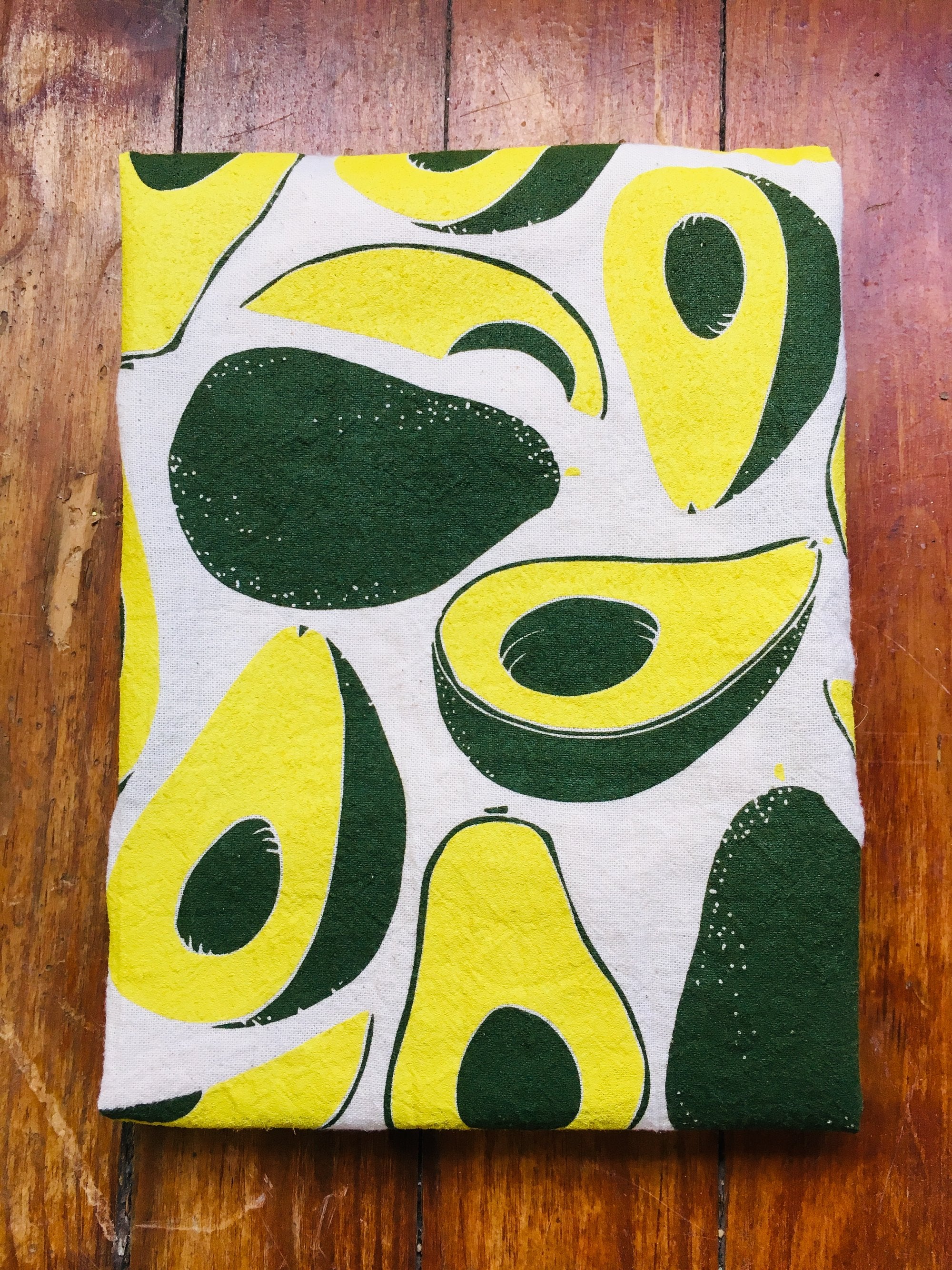 Avocado Tea Towel