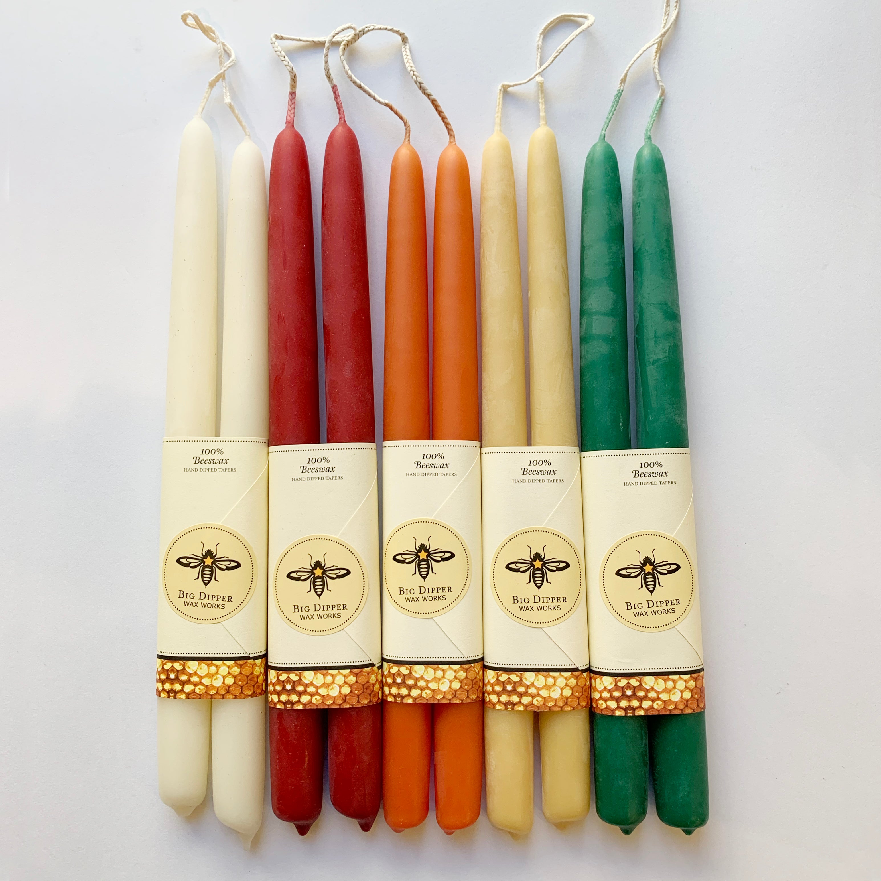 Beeswax Tapers