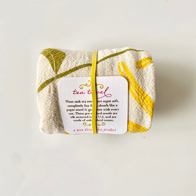 Black-Eyed Susan Tea Towel