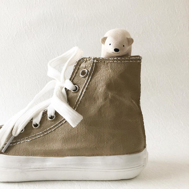 Tiny Wooden Polar Bear