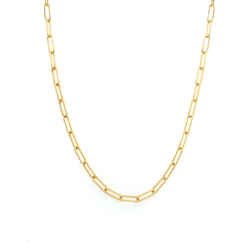 Brick Chain Necklace - 18"