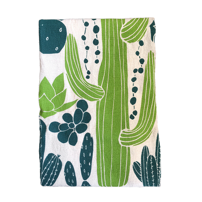Cacti Tea Towel