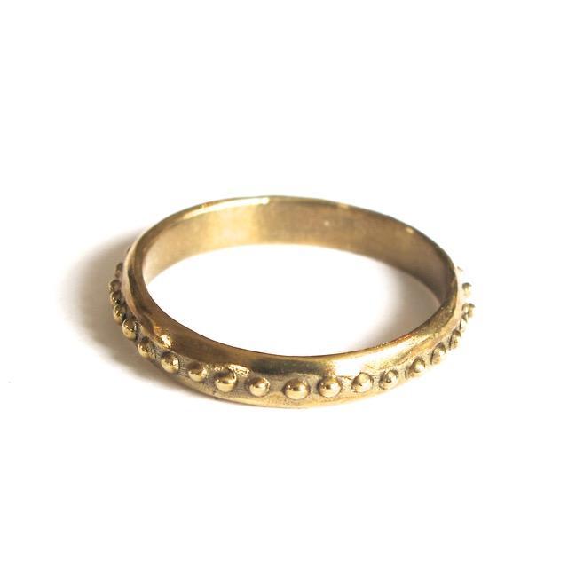 Brass Cairo Ring