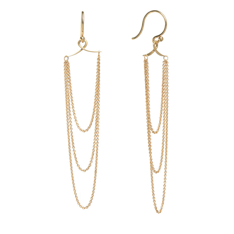 Keyhole Cascade Earrings