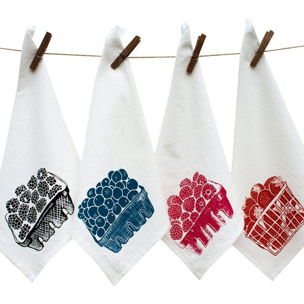 Mixed Berry Basket Napkin Set - KESTREL