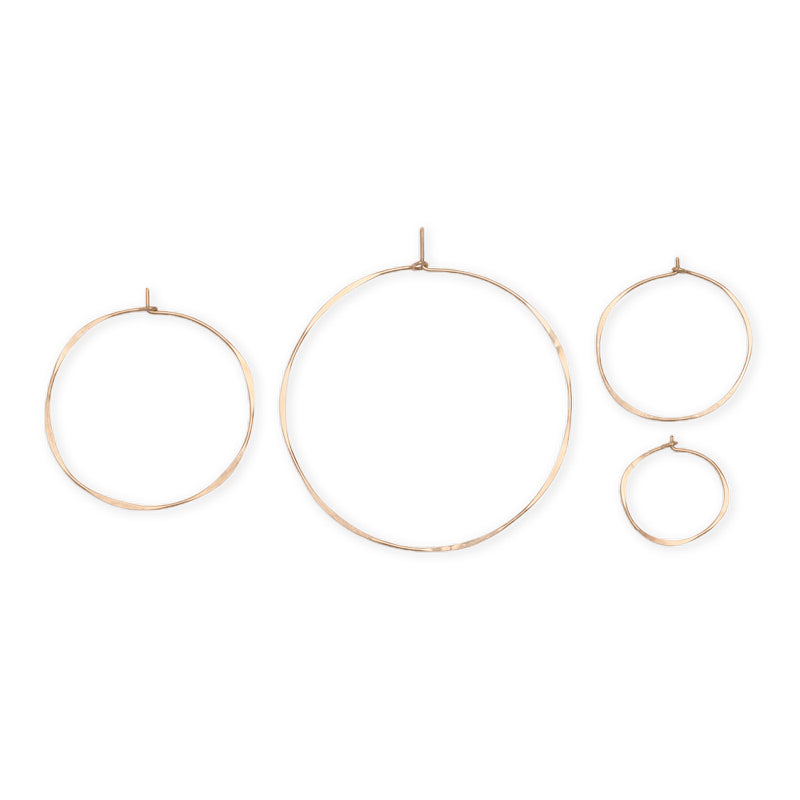 Fail Gold Filled Round Hoop