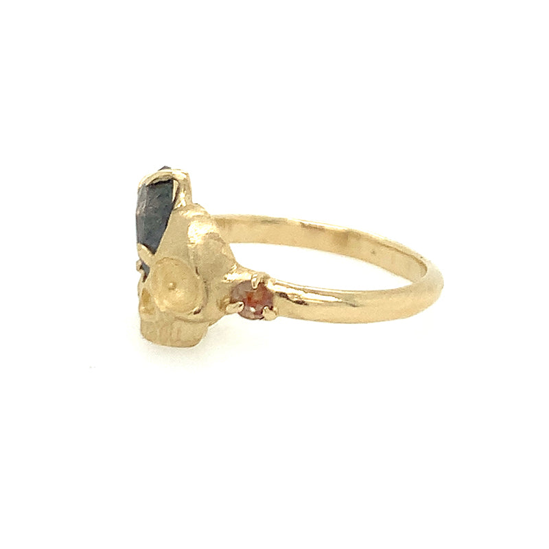 Fragmented Memories Skull Ring