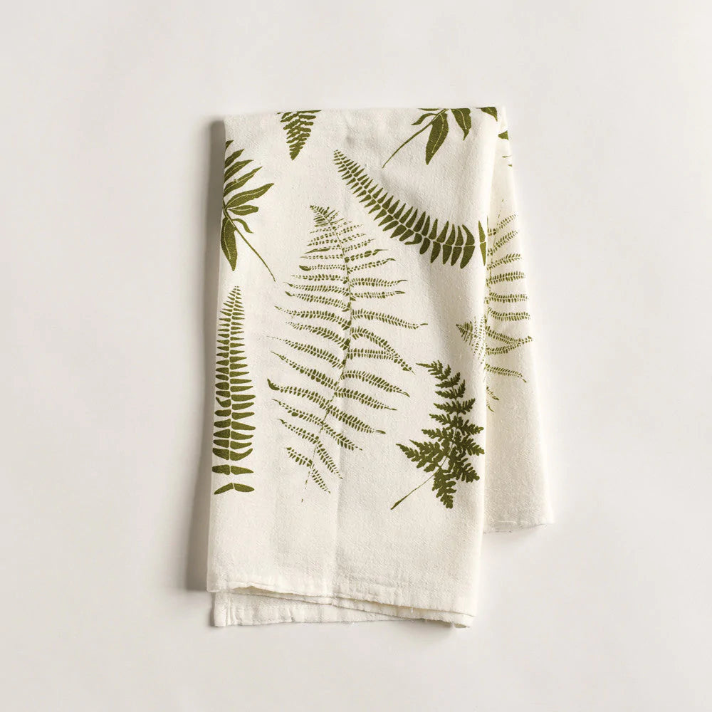 Fern Fronds Tea Towel