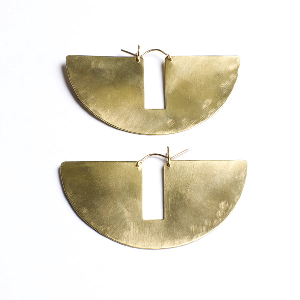 Brass Gap Hoops - Large