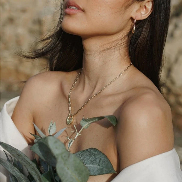 Gembok Necklace - Keyhole