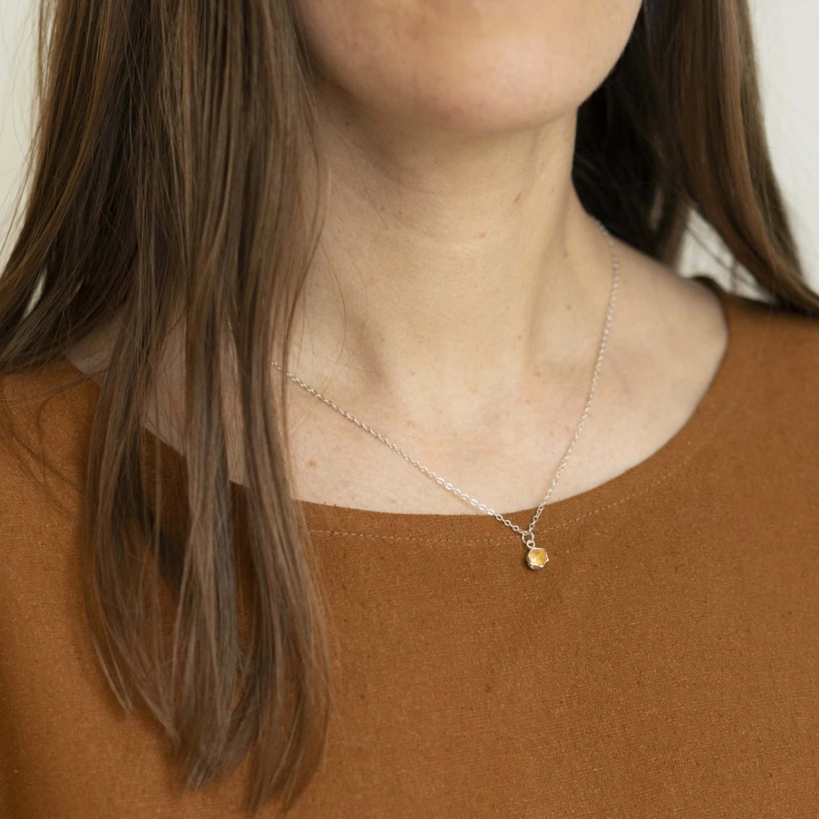 Honeycomb Necklace