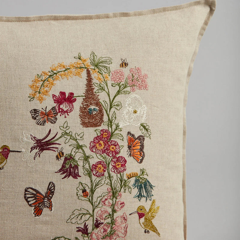 Hummingbird Vine Pillow