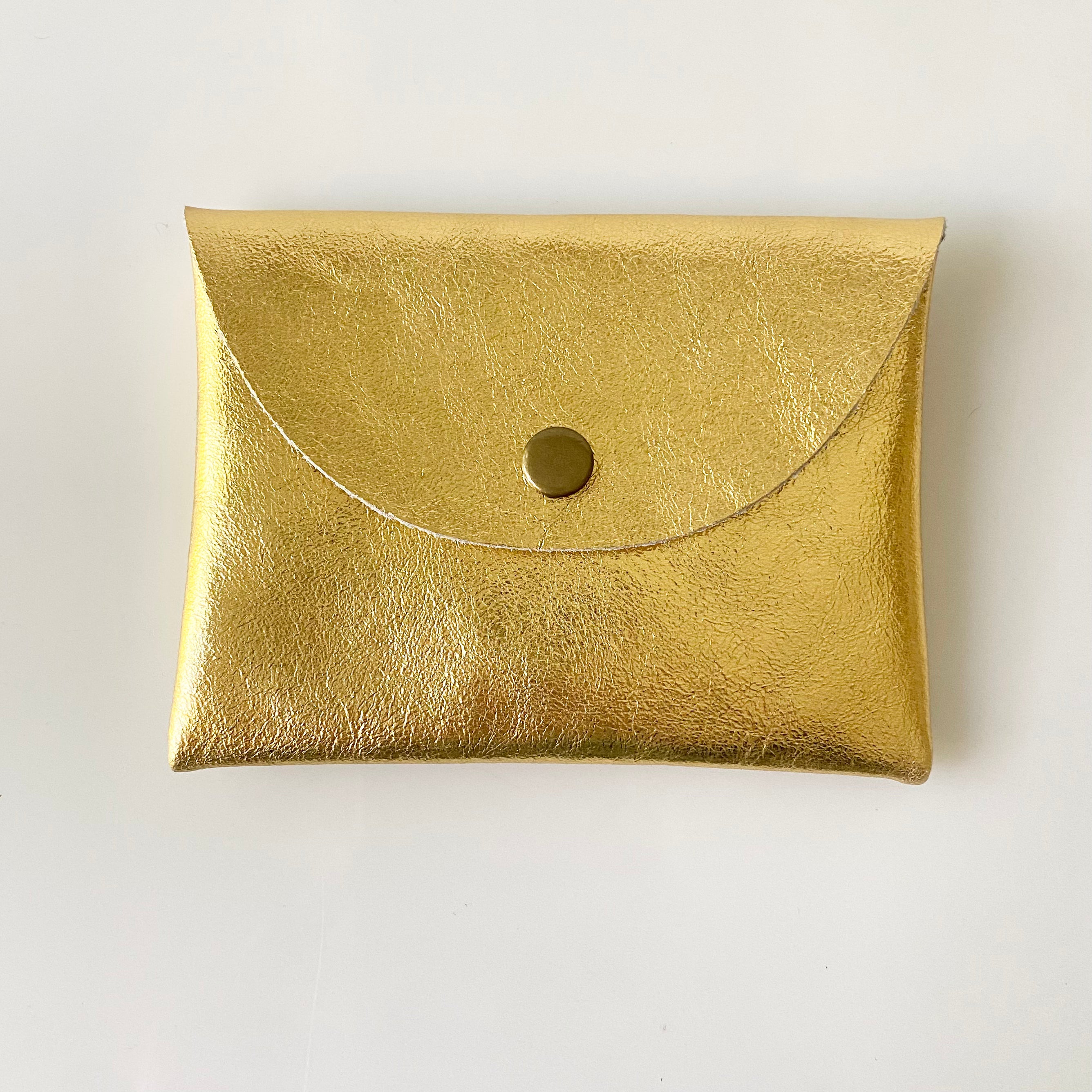 Medium Leather Snap Pouch