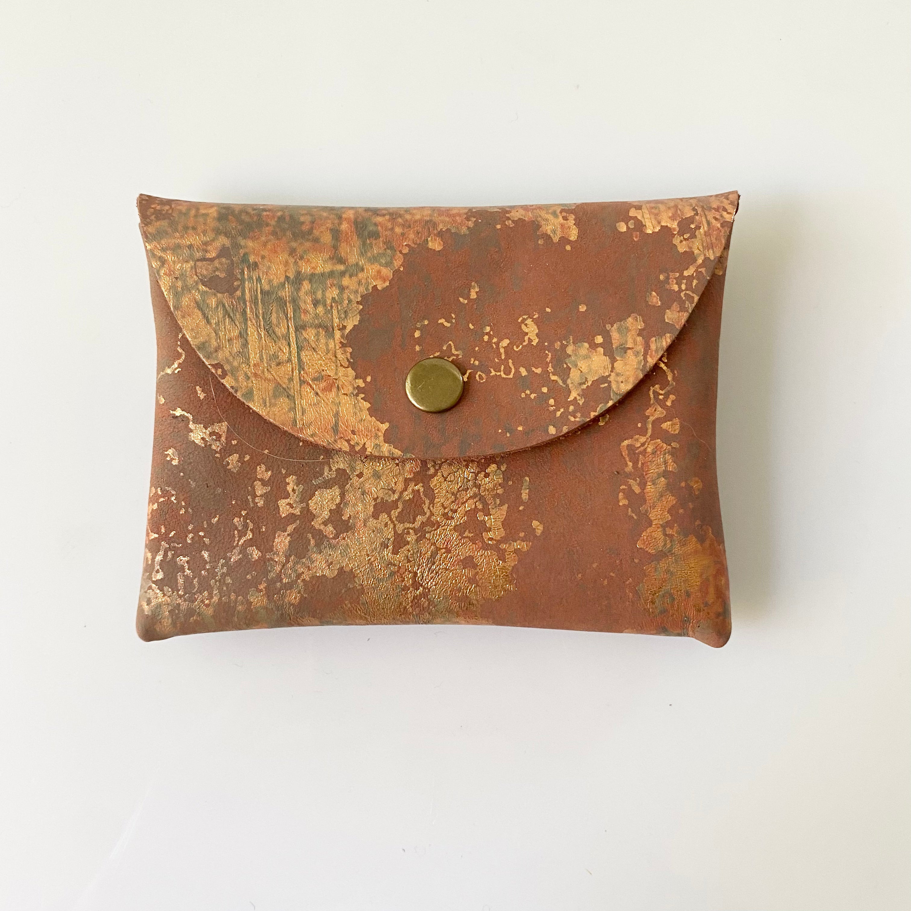 Medium Leather Snap Pouch