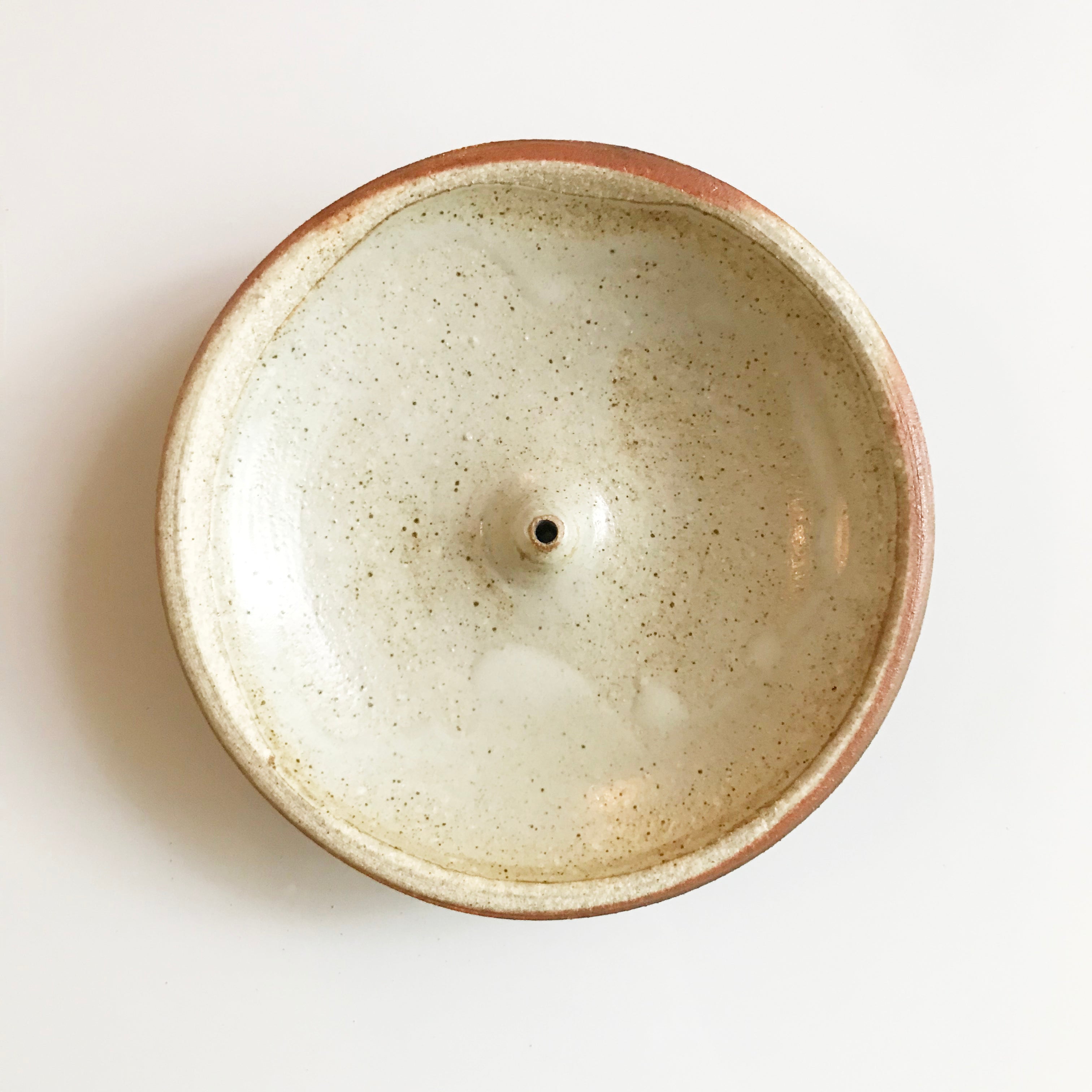 Shino Incense Holder (White)