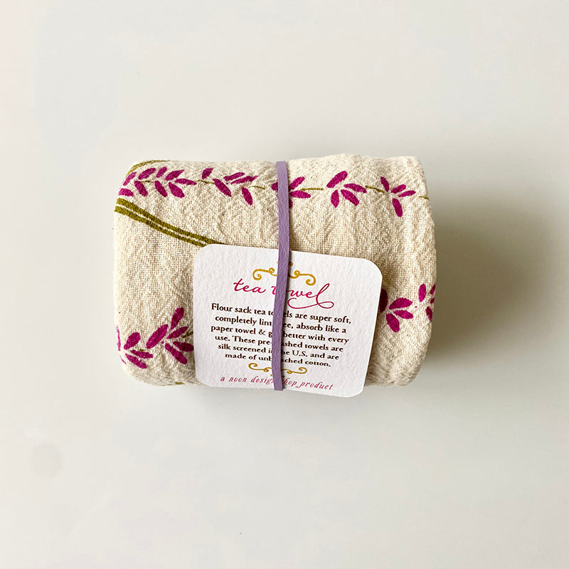Lavender Tea Towel
