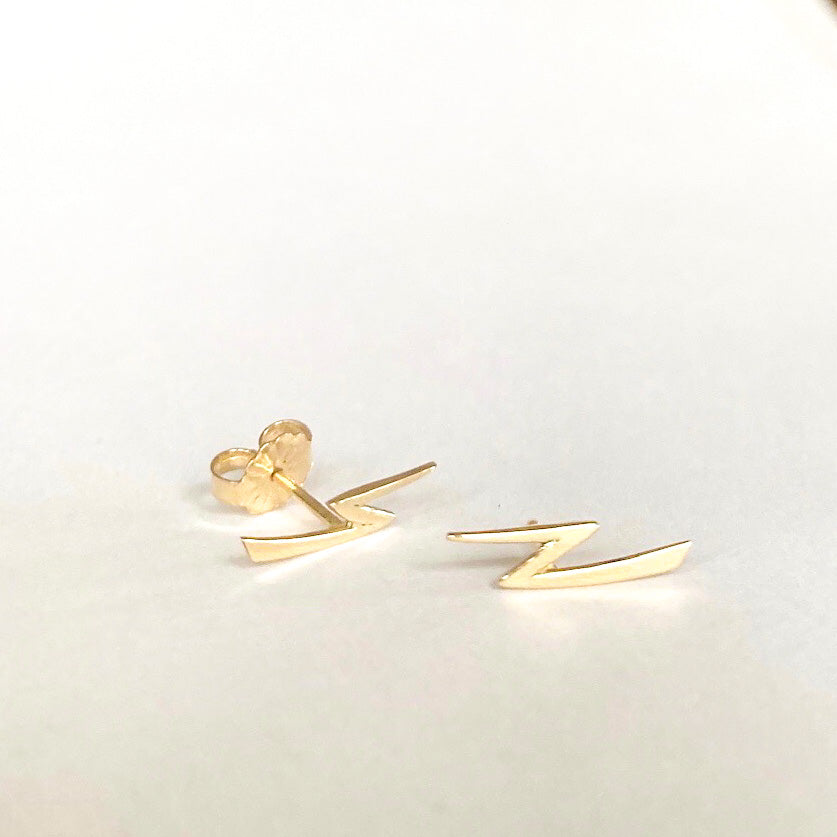 Lightning Bolt Studs