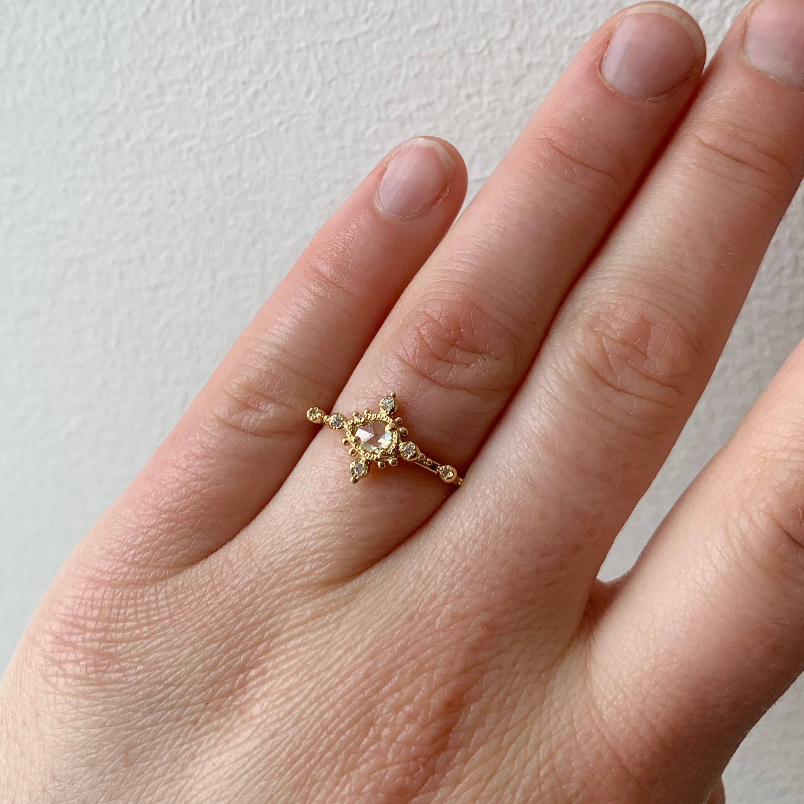 18k Clear Lumina Diamond Ring