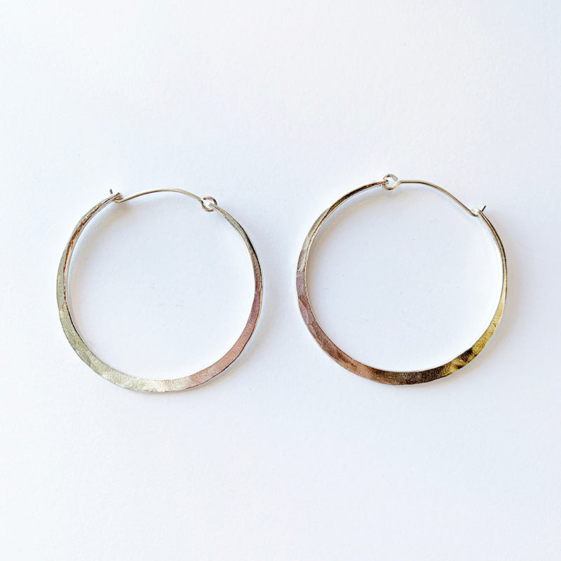 Satomi Sterling Luna Hoop