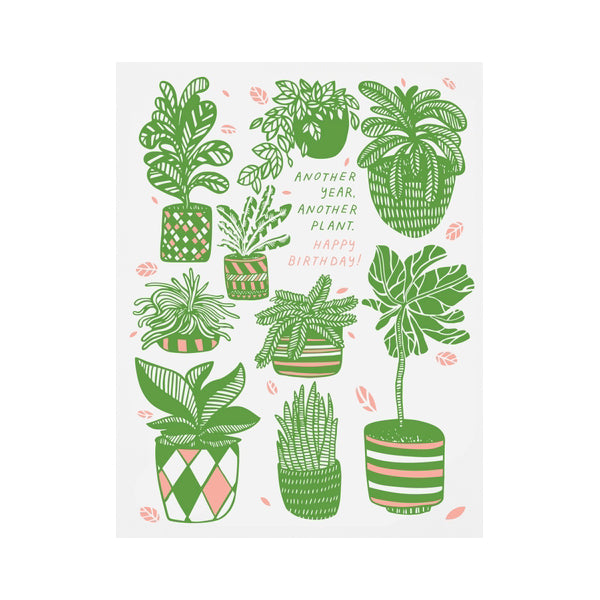 Plant Lover Birthday Card