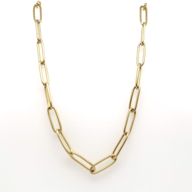 Petite Bambu Chain Necklace - 20"