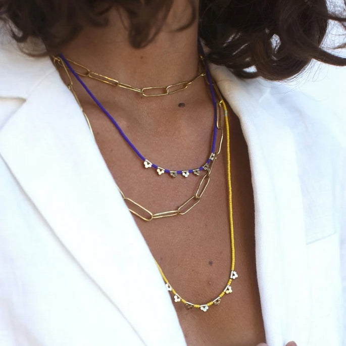 Petite Bambu Chain Necklace - 20"