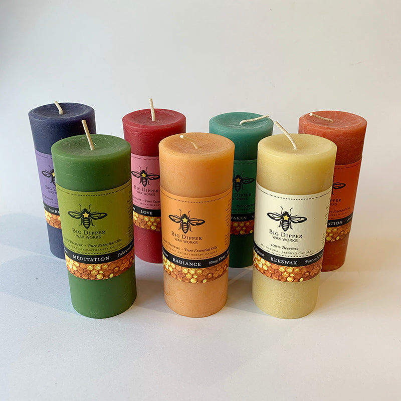 Beeswax Small Pillar Candle