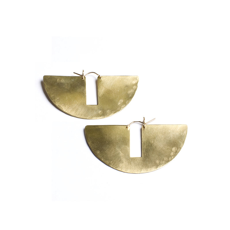 Brass Gap Hoops - Small