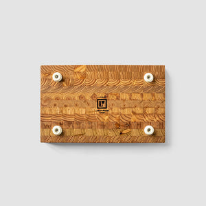 Larch Wood Cutting Board - One Hander