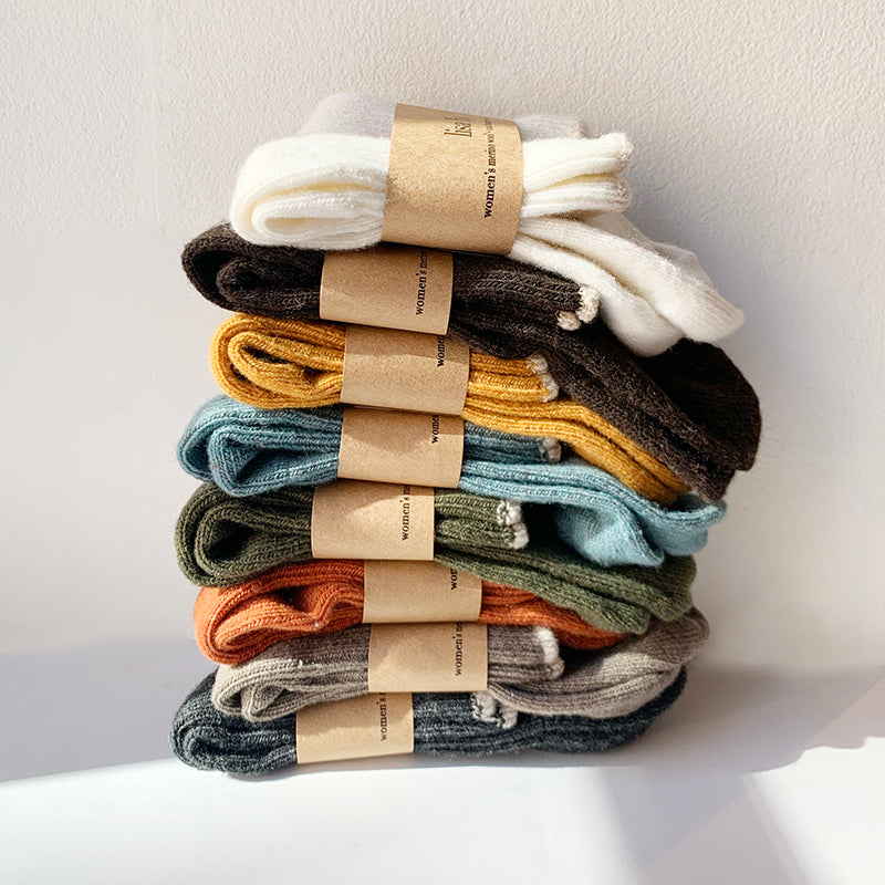 Lisa B Tipped Shortie Socks