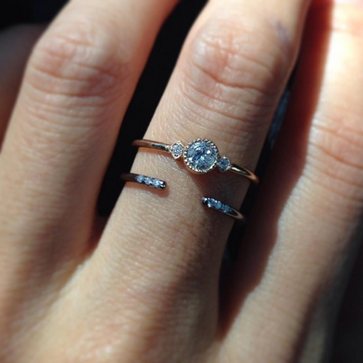 14K Sotto Voce Ring - KESTREL