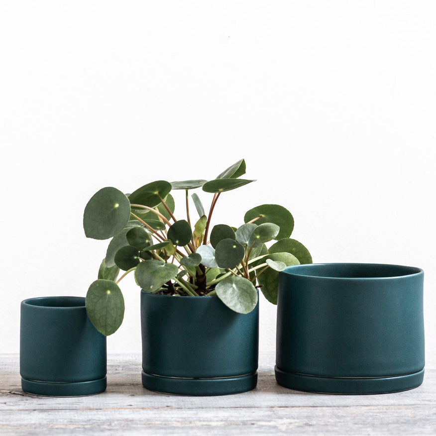 array planter Mariner Blue Round Planter