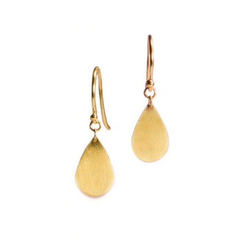 Single Teardrop Earrings 14k - KESTREL