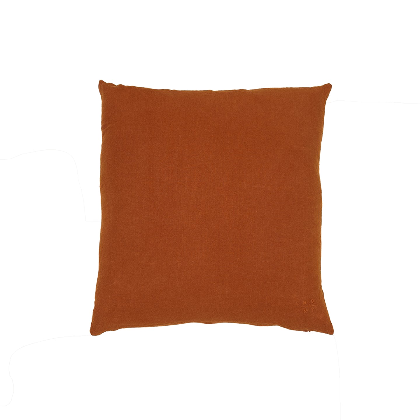 Simple Linen Pillow - Terracotta