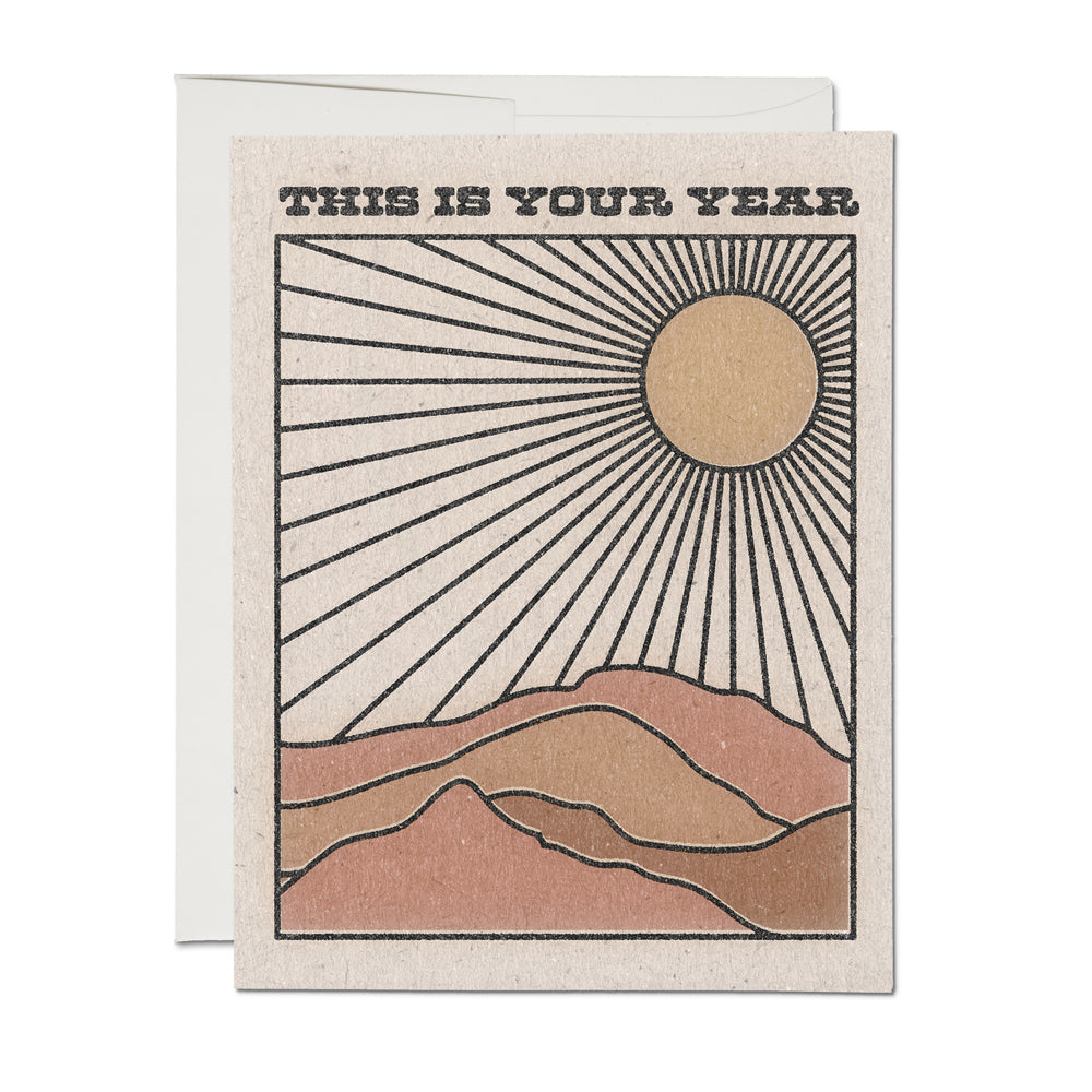 Your Year Birthday Card