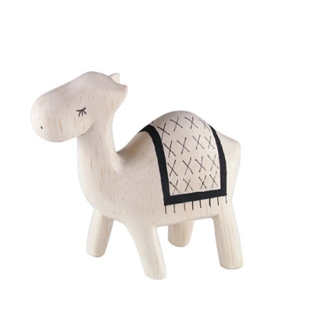 Tiny Wooden Camel - KESTREL