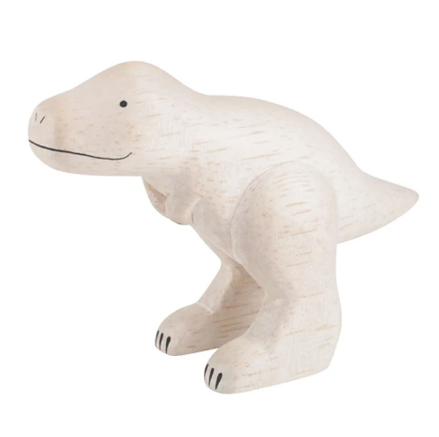 Tiny Wooden Dino Tyrannosaurus - KESTREL
