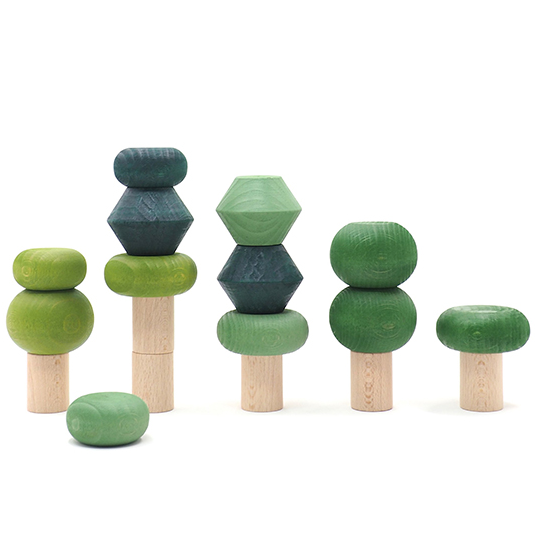 Wooden Summer Trees