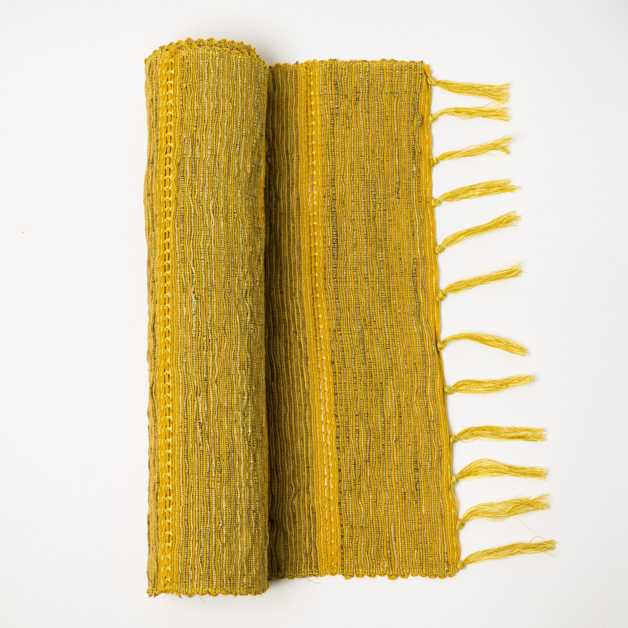 Vetiver Table Runner (Turmeric Citrus) - KESTREL