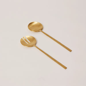 Brass Salad Servers