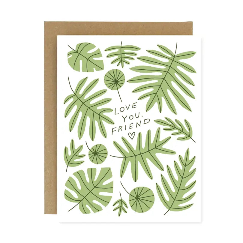 Love You, Friend Card
