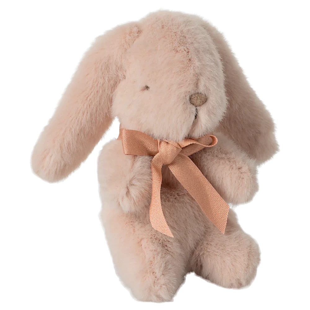 Mini Plush Bunny - Powder Pink