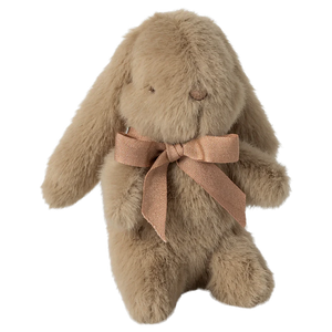 Mini Plush Bunny - Dusty Brown