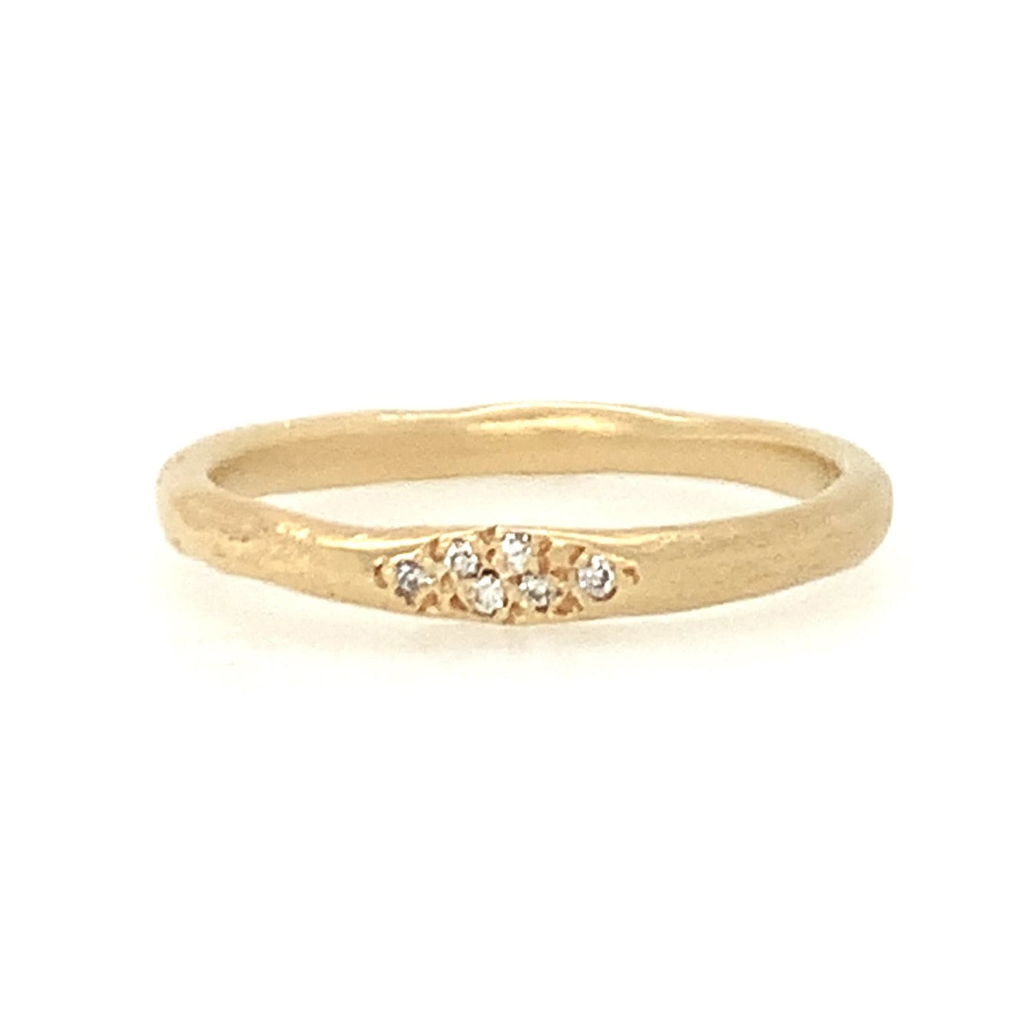 Pavé Diamond Stack Ring - KESTREL