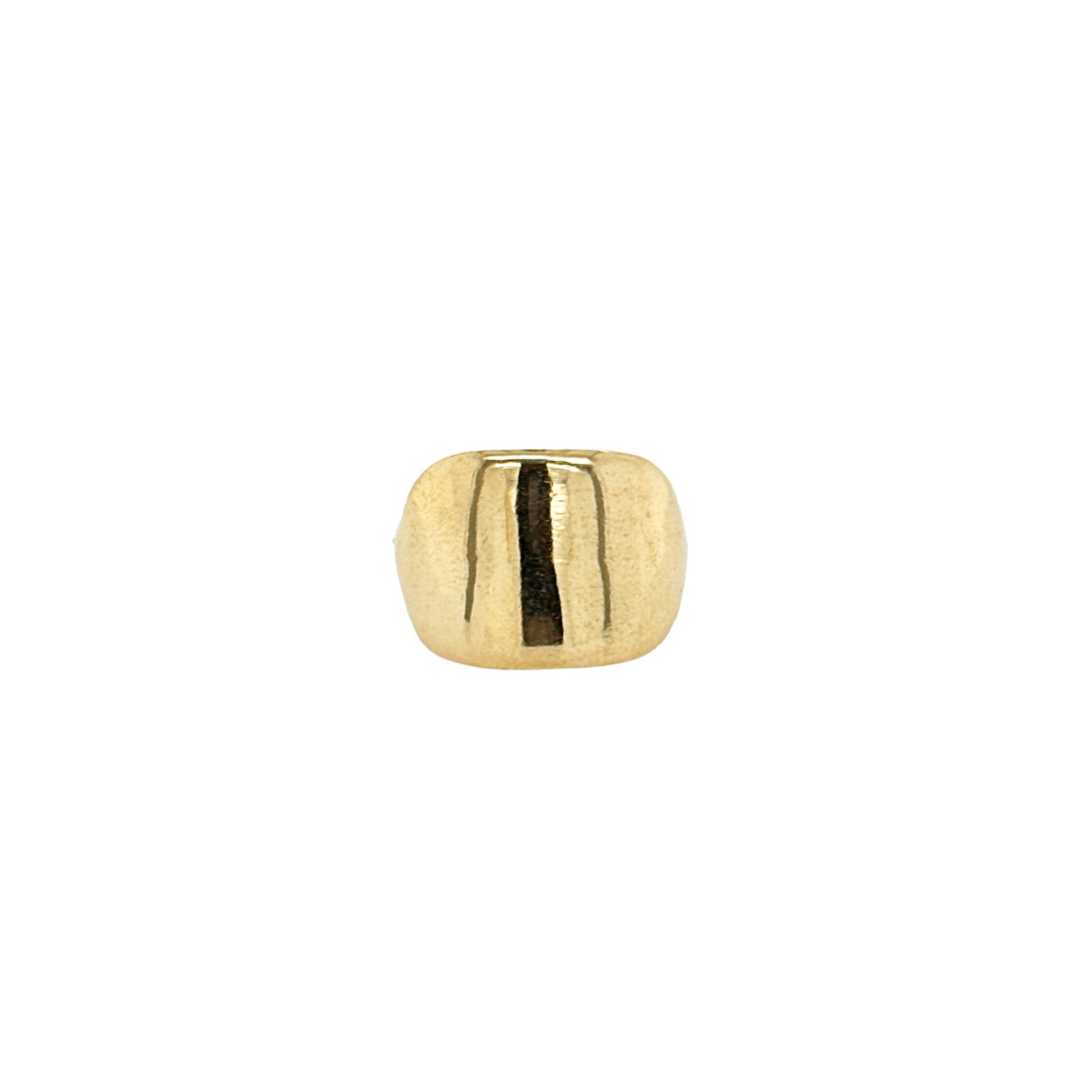 Brass Flat Square Cigar Band