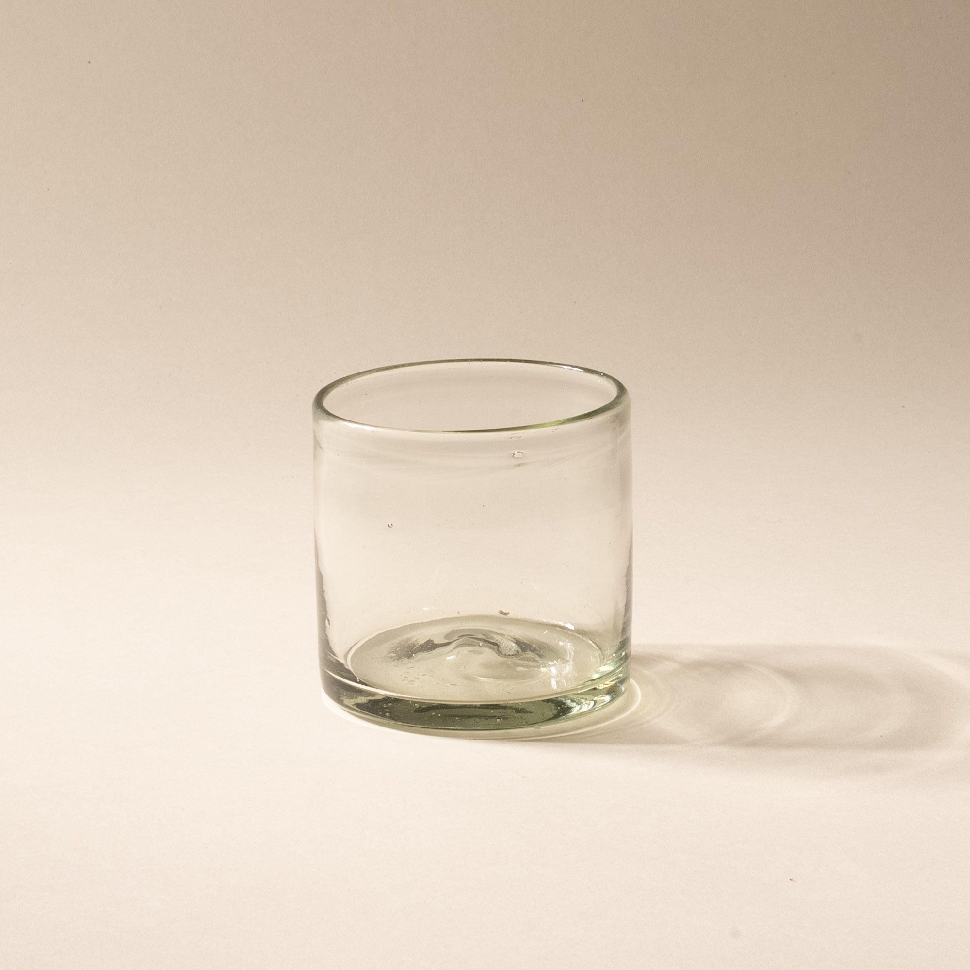 Recycled Handblown Glass Tumbler - Clear - KESTREL