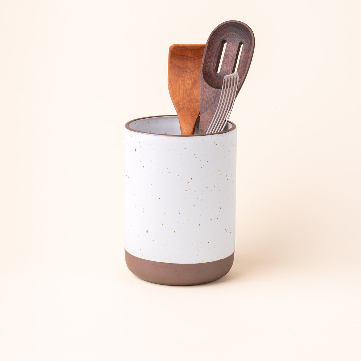 East Fork Utensil Crock - Eggshell