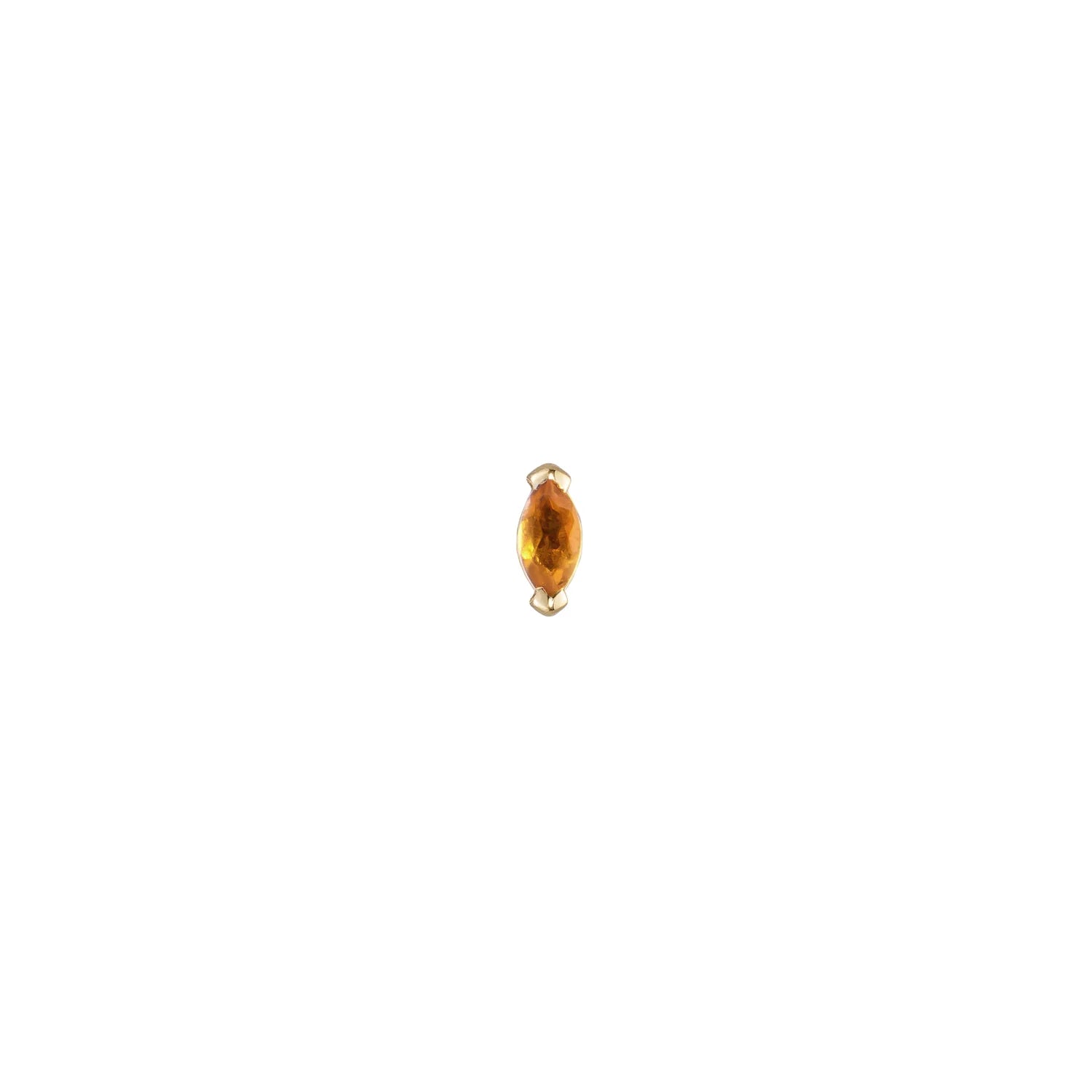 9k Mini Claw Marquise Stud (SINGLE)