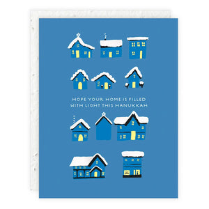 Homes Filled With Light Hanukkah Card